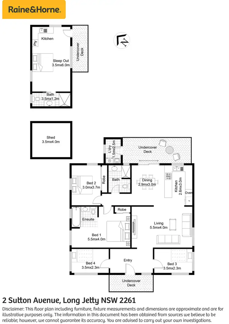 Floorplan of Homely house listing, 2 Sutton Avenue, Long Jetty NSW 2261