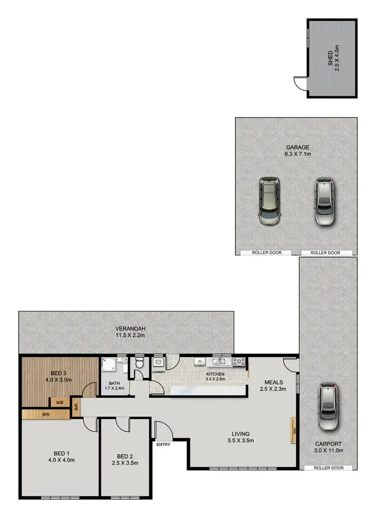 Floorplan of Homely house listing, 12 Alma Street, Panorama SA 5041