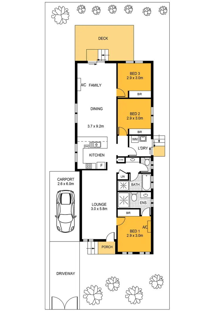 Floorplan of Homely house listing, Baudin Park Avenue, Encounter Bay SA 5211