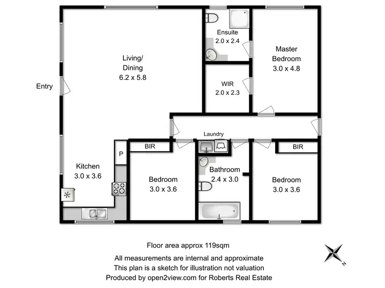 Floorplan of Homely house listing, 999 Nugent Road, Wattle Hill TAS 7172