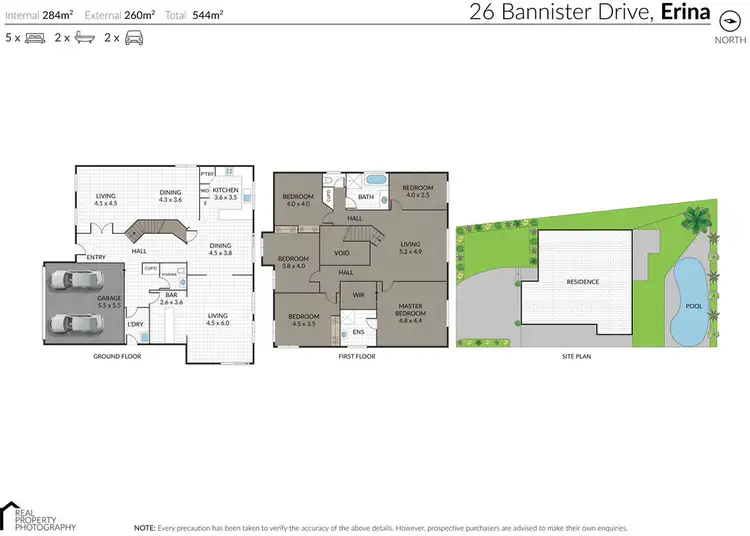 Floorplan of Homely house listing, 26 Bannister Drive, Erina NSW 2250