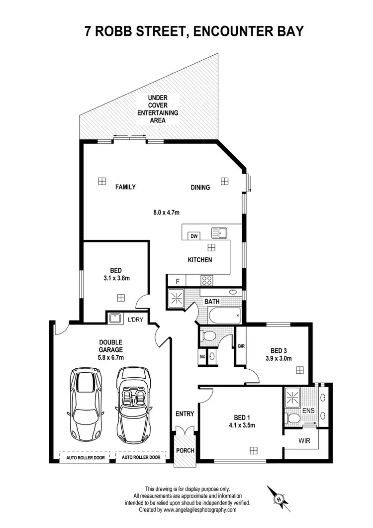 Floorplan of Homely house listing, 7 ROBB STREET, Encounter Bay SA 5211
