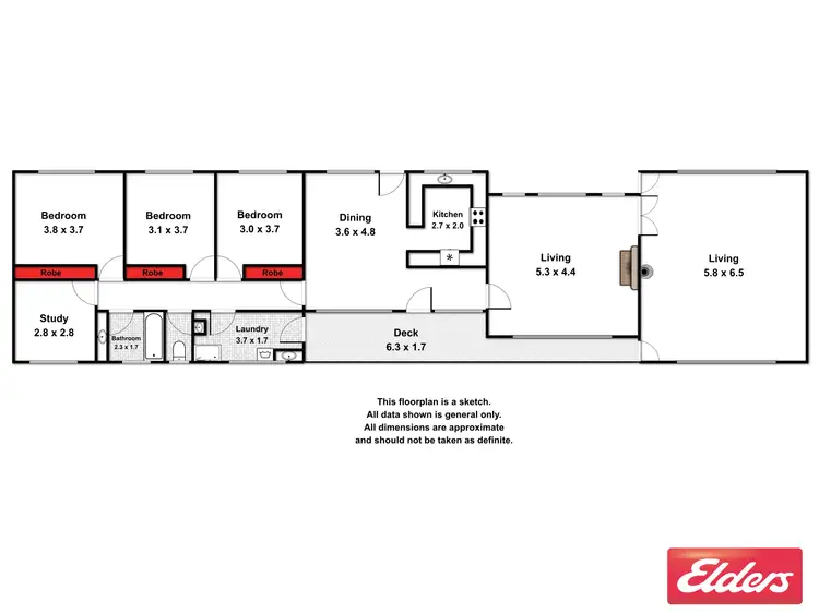 Floorplan of Homely rural property listing, 940 DARLIMURLA ROAD, Boolarra VIC 3870