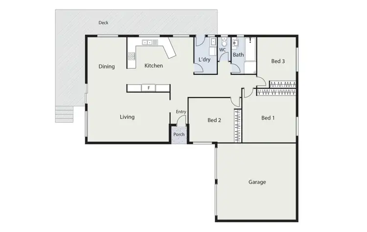 Floorplan of Homely house listing, 44 Michie Street, Wanniassa ACT 2903