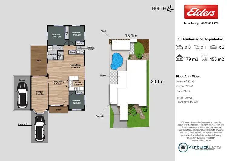 Floorplan of Homely house listing, 13 Tamborine Street, Loganholme QLD 4129