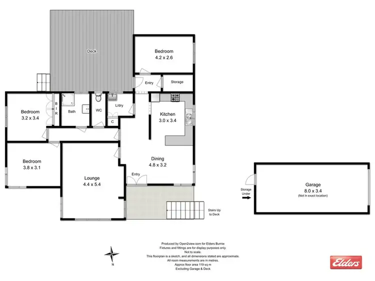 Floorplan of Homely house listing, 35 Studholme Street, South Burnie TAS 7320