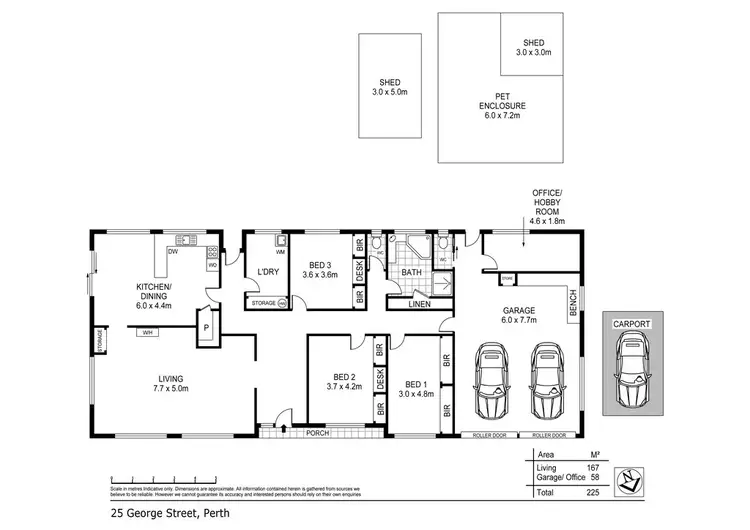 Floorplan of Homely house listing, 25 George Street, Perth TAS 7300
