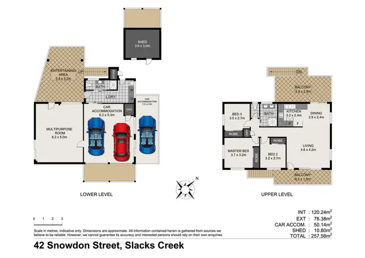 Floorplan of Homely house listing, 42 SNOWDON STREET, Slacks Creek QLD 4127