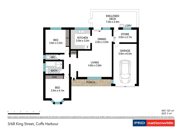 Floorplan of Homely villa listing, 3/68 King Street, Coffs Harbour NSW 2450