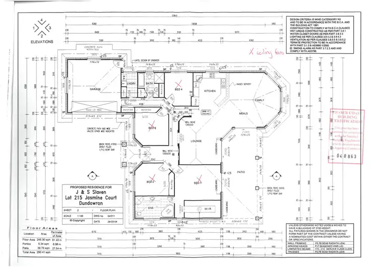 Floorplan of Homely house listing, 9 Jasmine Court, Dundowran Beach QLD 4655