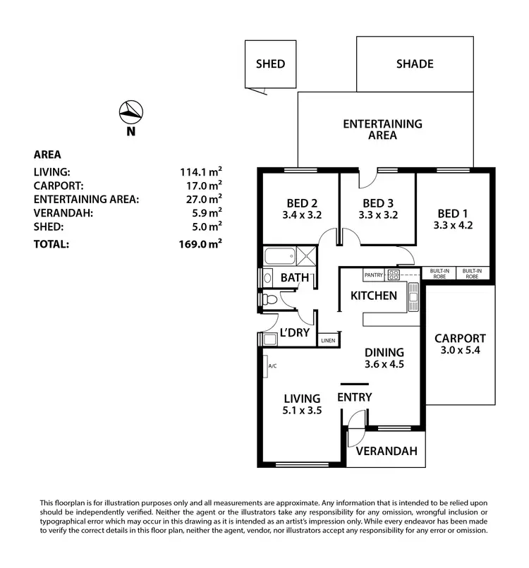 Floorplan of Homely house listing, 5/1 Sandergrove Road, Strathalbyn SA 5255