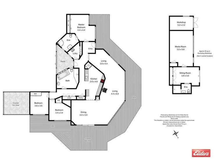 Floorplan of Homely house listing, 61 Old Mount Hicks Road, Mount Hicks TAS 7325