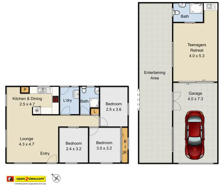 Floorplan of Homely house listing, 34 Harlow Avenue, Hebersham NSW 2770