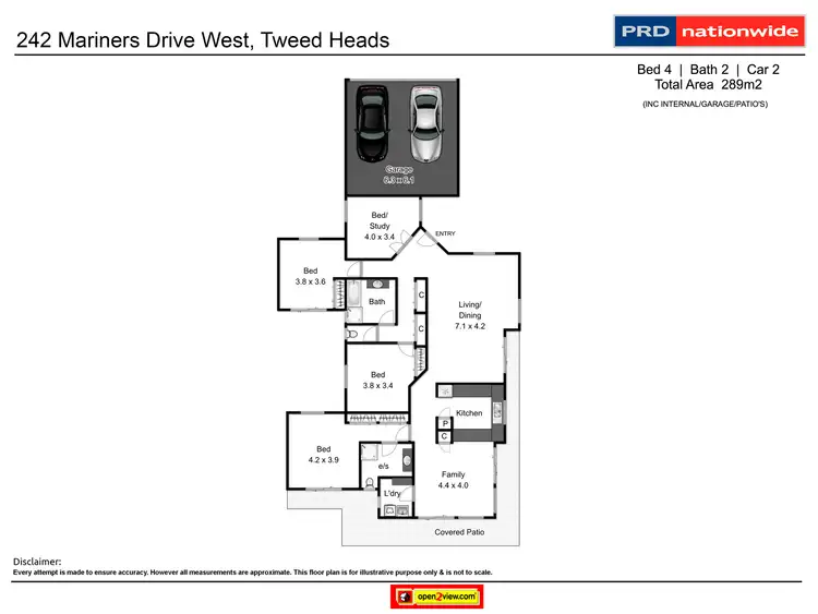 Floorplan of Homely house listing, 1/1 Mariners Drive West, Tweed Heads NSW 2485