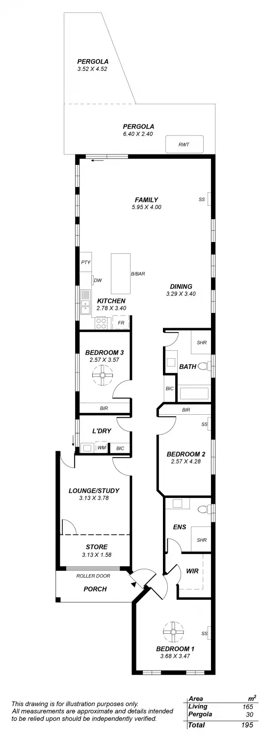 Floorplan of Homely house listing, 11A Chilworth Ave, Enfield SA 5085
