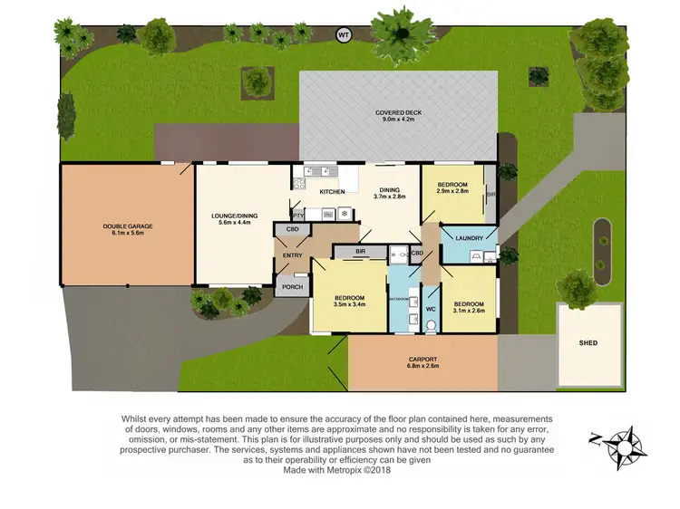 Floorplan of Homely house listing, 5 Kingston Court, Chelsea VIC 3196