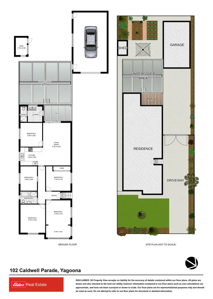 Floorplan of Homely house listing, 102 Caldwell Parade, Yagoona NSW 2199