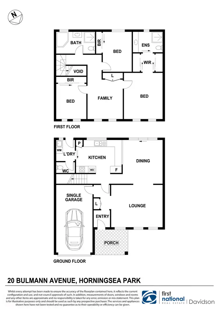 Floorplan of Homely house listing, 20 Bulmann Avenue, Horningsea Park NSW 2171