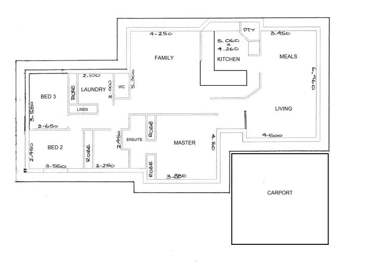 Floorplan of Homely house listing, 6B Gloucester Court, Willetton WA 6155