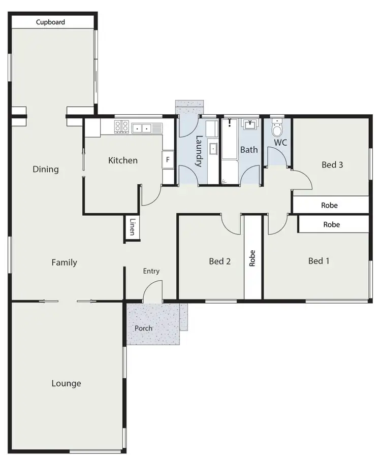 Floorplan of Homely house listing, 120 Theodore Street, Curtin ACT 2605