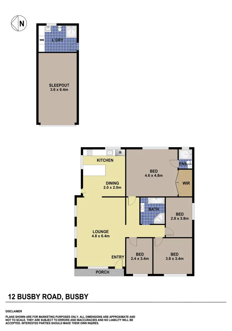 Floorplan of Homely house listing, 12 Busby St, Busby NSW 2168