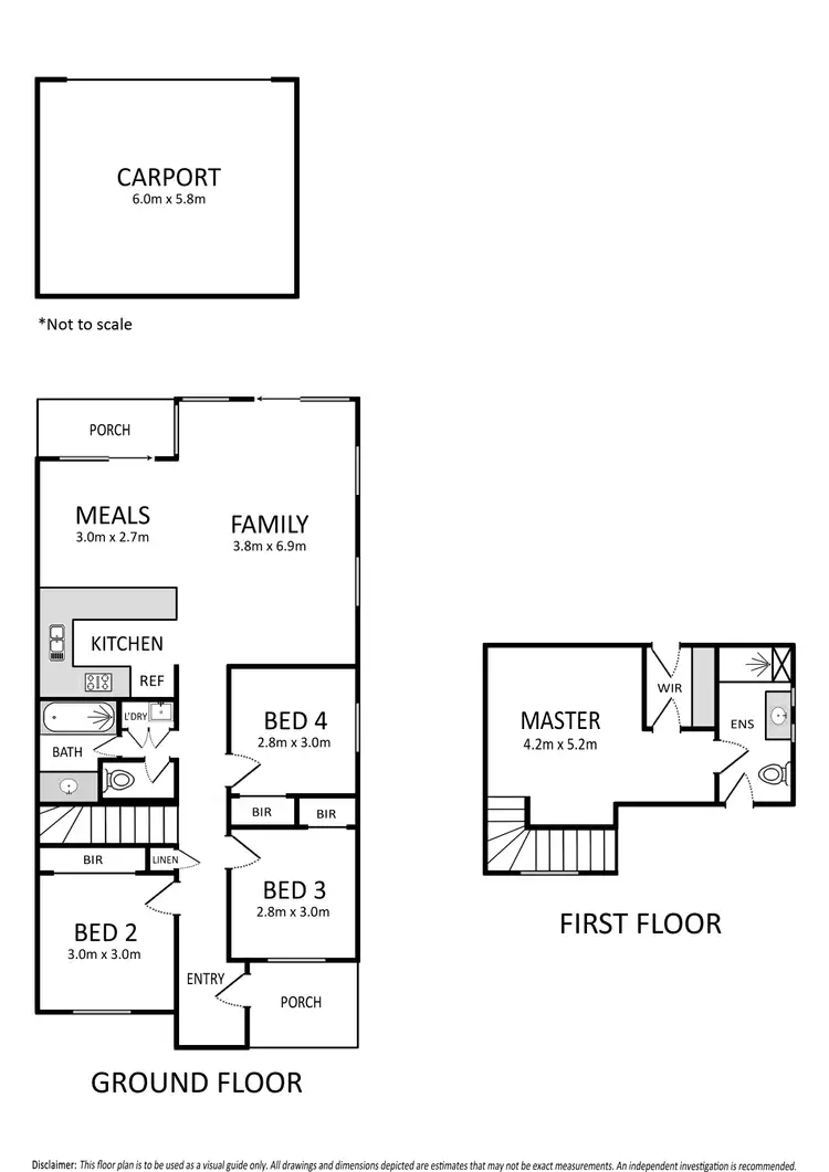 Floorplan of Homely house listing, 4 Burberry Lane, Deer Park VIC 3023