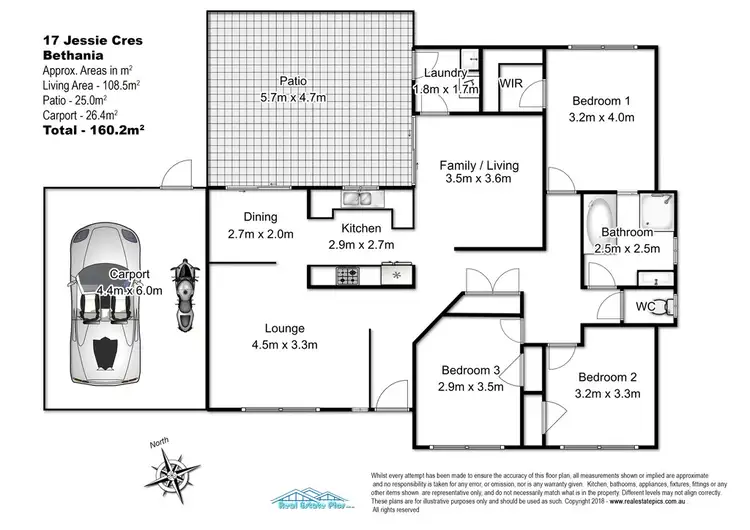 Floorplan of Homely house listing, 17 Jessie Crescent, Bethania QLD 4205