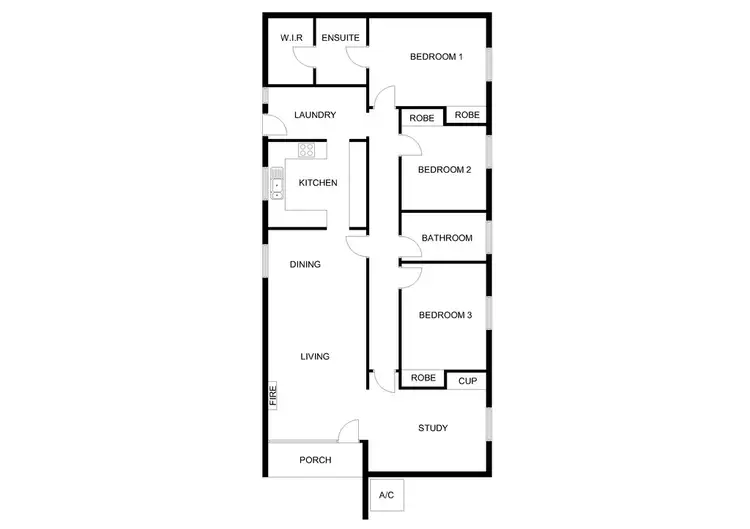 Floorplan of Homely house listing, 50 Carruthers Crescent, Gillen NT 870