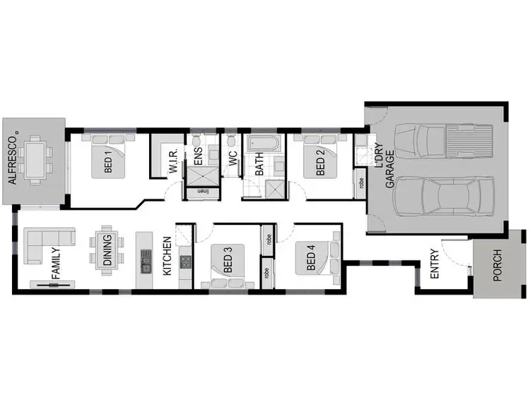 Floorplan of Homely house listing, 3 Asterella Court, Coomera QLD 4209