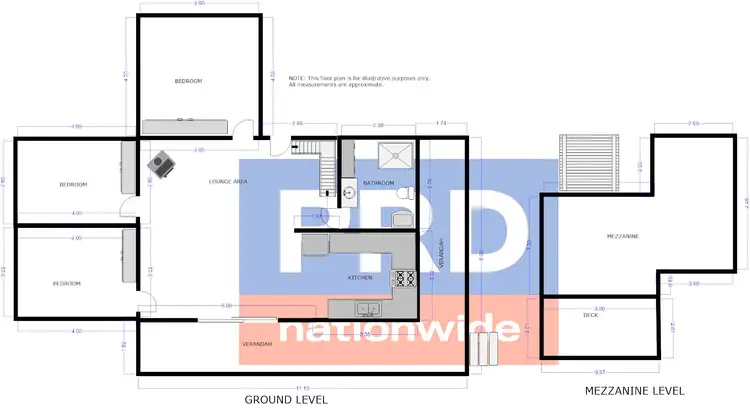 Floorplan of Homely rural property listing, 334 Green Pigeon Road, Kyogle NSW 2474