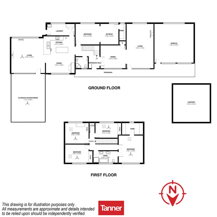 Floorplan of Homely house listing, 33 Rosella Ave, Glenalta SA 5052