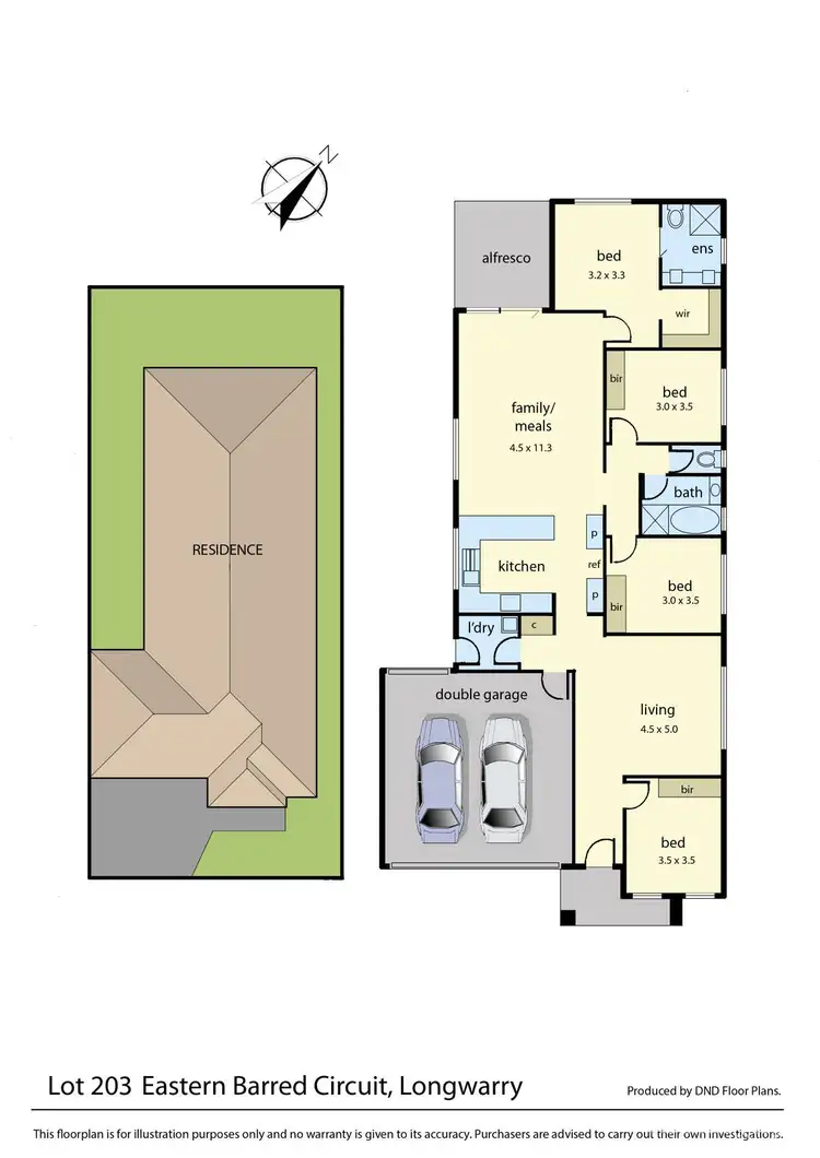 Floorplan of Homely house listing, 12 (Lot 203) Eastern Barred Circuit, Longwarry VIC 3816