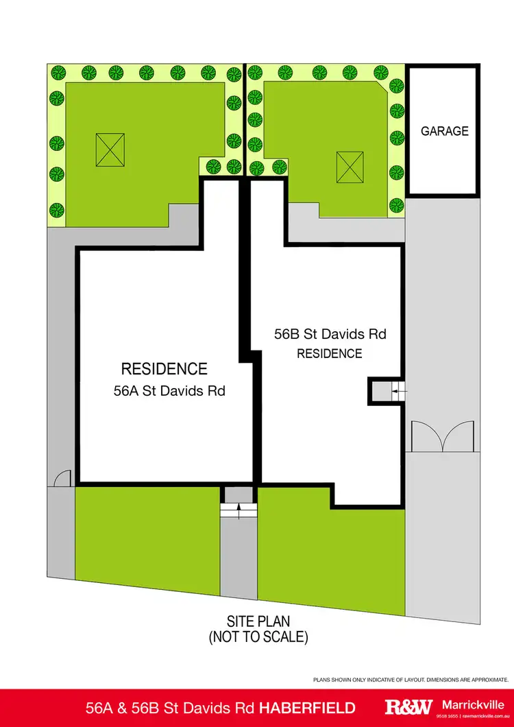 Floorplan of Homely house listing, 56-56A St Davids Road, Haberfield NSW 2045