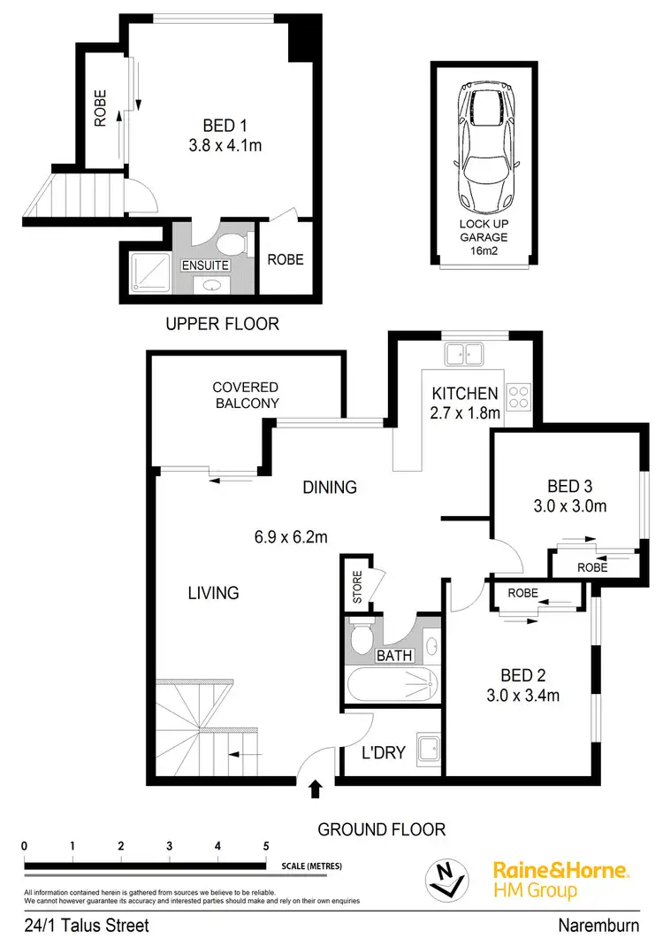 Floorplan of Homely apartment listing, 24/1 Talus Street, Naremburn NSW 2065