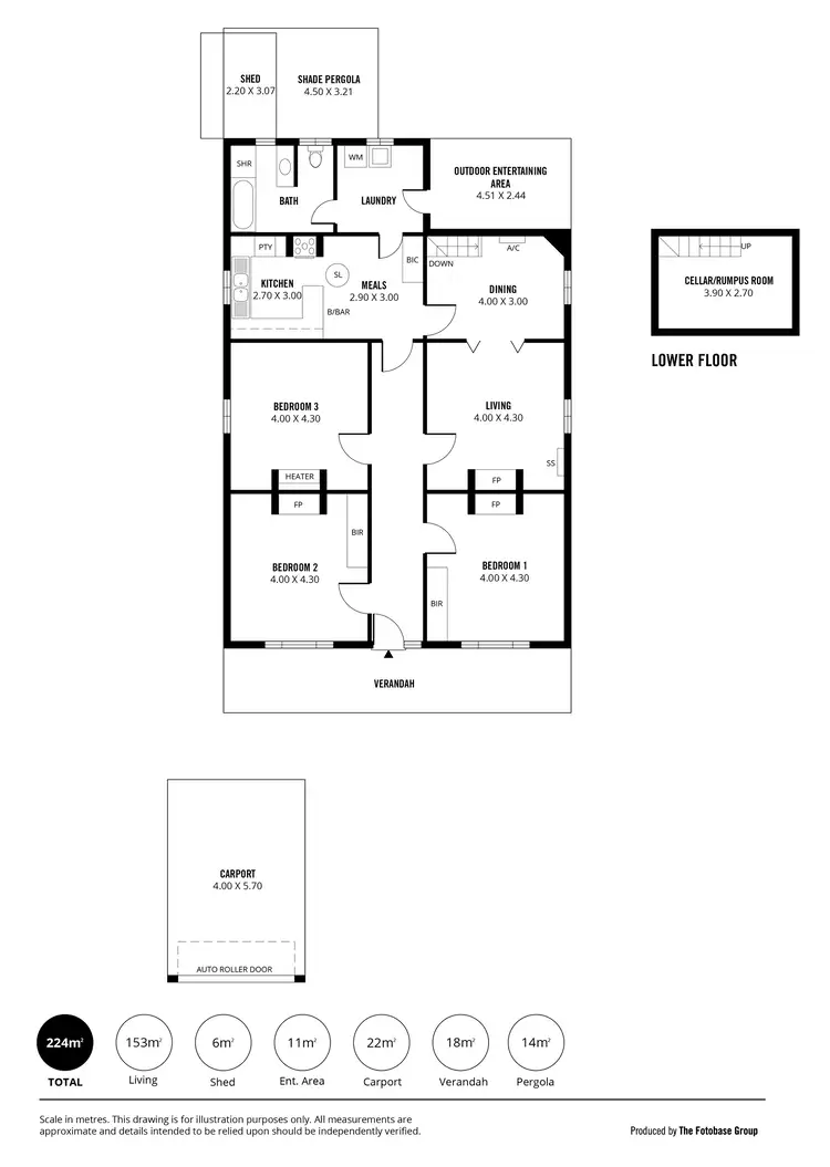 Floorplan of Homely house listing, 121 Hawker Street, Ridleyton SA 5008