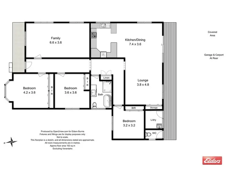 Floorplan of Homely house listing, 34 Cardigan Street, Somerset TAS 7322