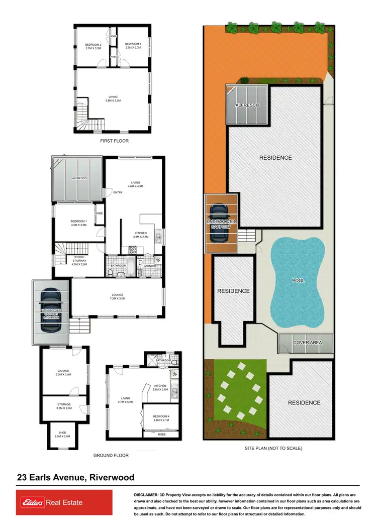 Floorplan of Homely house listing, 23 Earls Avenue, Riverwood NSW 2210