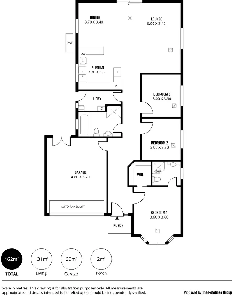 Floorplan of Homely house listing, 11A Brookman Street, Osborne SA 5017