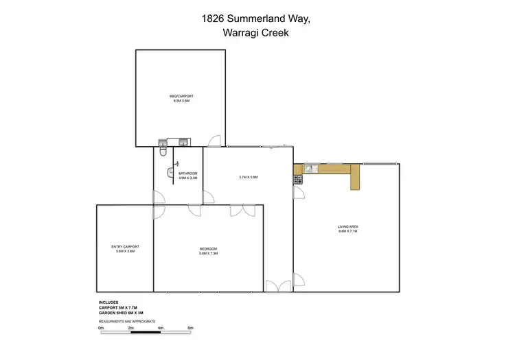 Floorplan of Homely house listing, 1826 Summerland Way, Warragai Creek NSW 2460