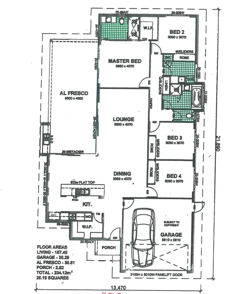 Floorplan of Homely house listing, 7 Bayil Drive, Cooya Beach QLD 4873