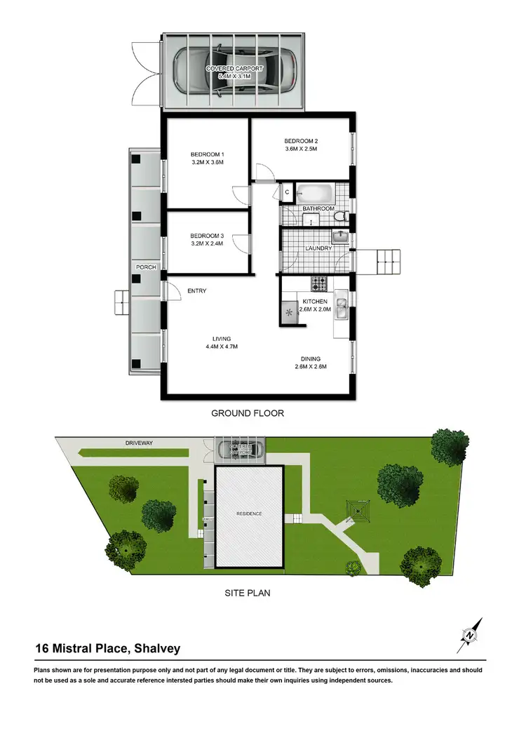 Floorplan of Homely house listing, 16 MISTRAL PLACE, Shalvey NSW 2770