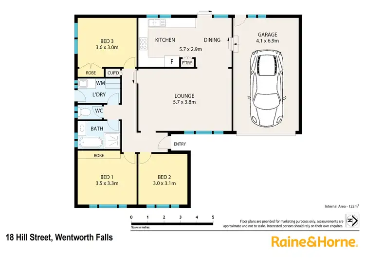 Floorplan of Homely house listing, 18 Hill Street, Wentworth Falls NSW 2782