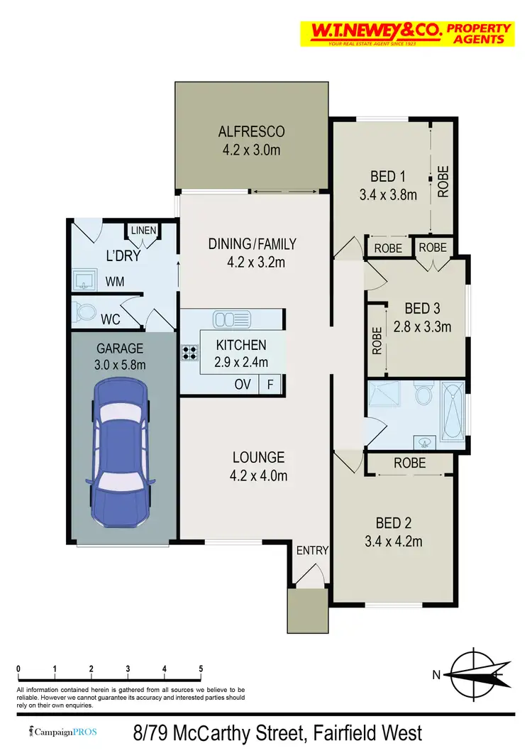 Floorplan of Homely villa listing, 8/79-81 Mccarthy Street, Fairfield West NSW 2165