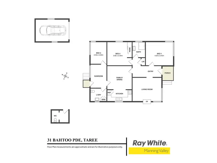 Floorplan of Homely house listing, 31 Bahtoo Parade, Taree NSW 2430