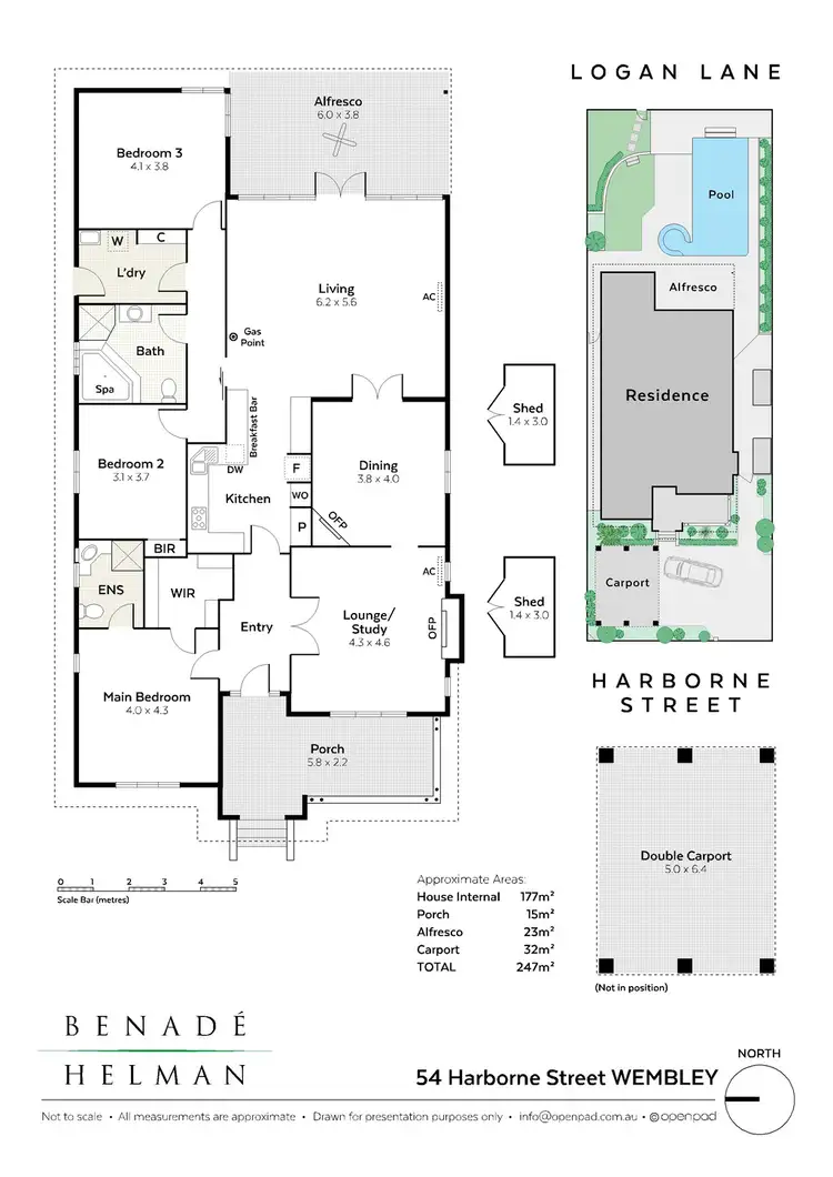 Floorplan of Homely house listing, 54 Harborne Street, Wembley WA 6014