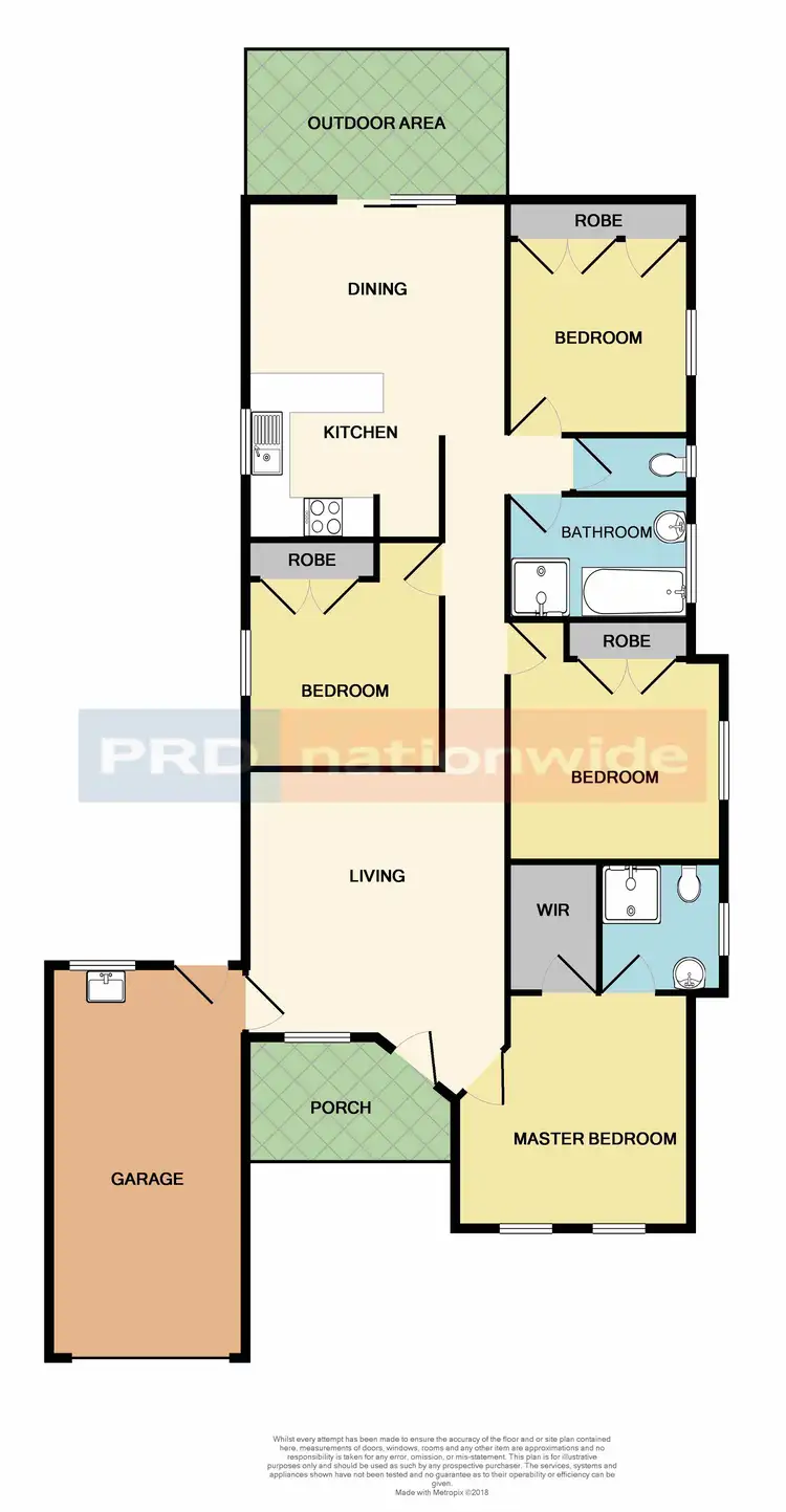 Floorplan of Homely house listing, 2/6 Wakefield Crescent, Raworth NSW 2321