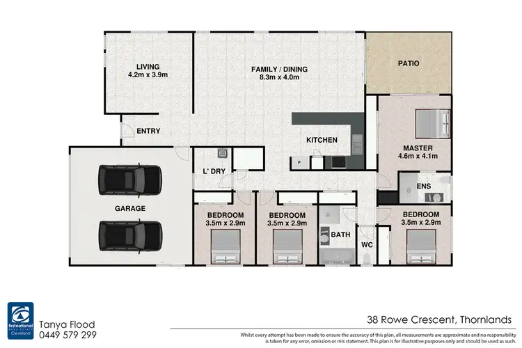 Floorplan of Homely house listing, 38 Rowe Crescent, Thornlands QLD 4164