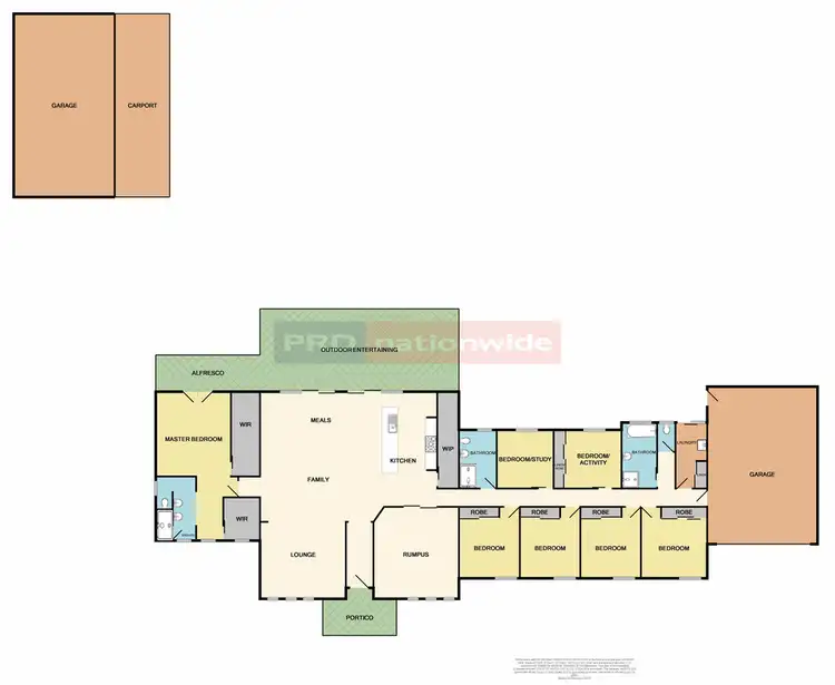 Floorplan of Homely house listing, 1 Semillon Close, Hinton NSW 2321