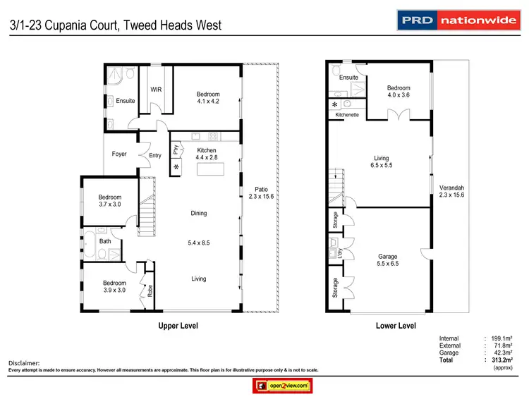 Floorplan of Homely house listing, 3/1-23 Cupania Court, Tweed Heads West NSW 2485
