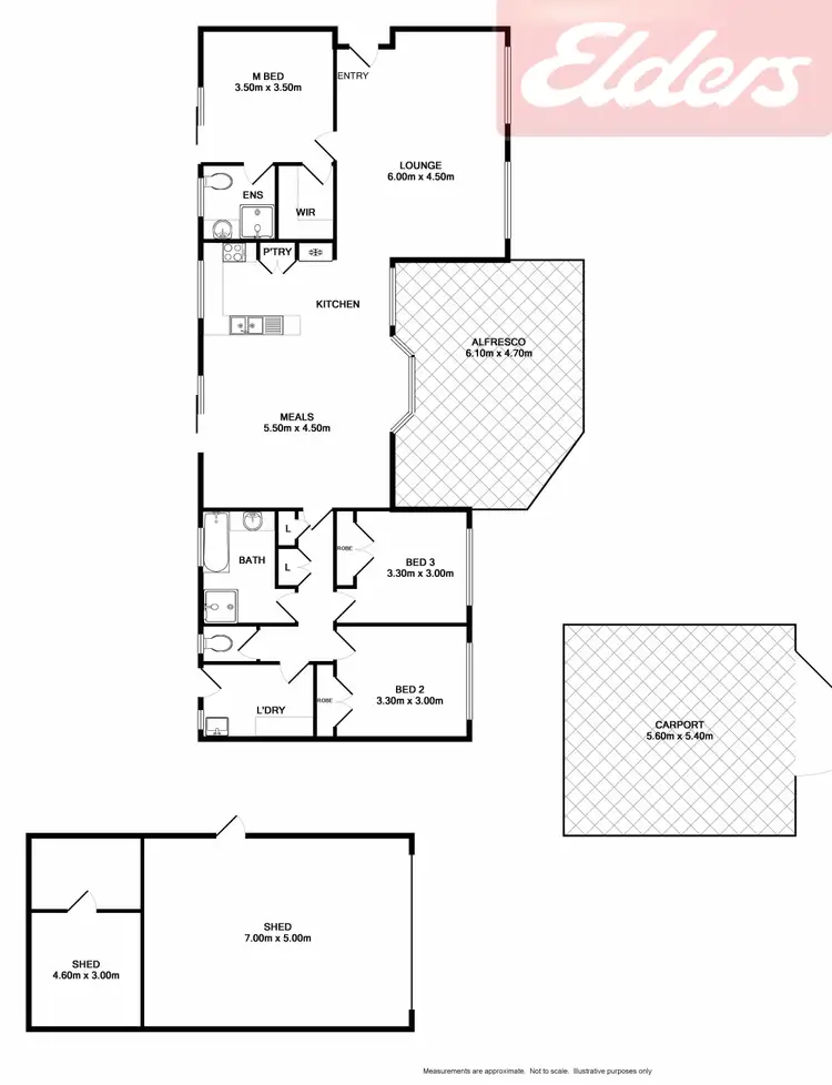 Floorplan of Homely house listing, 5 Juniper Way, Baranduda VIC 3691